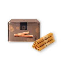 Load image into Gallery viewer, Kee Wah Black Sesame Eggrolls 400g (Tin Can)